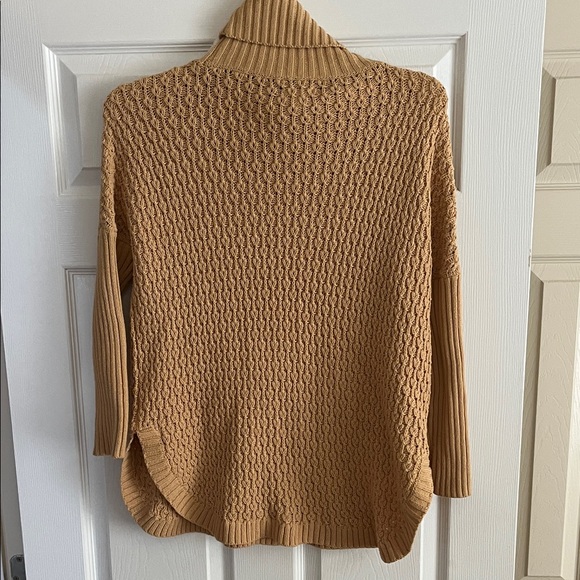 C Tan Cowl Neck Sweater - Picture 4 of 4